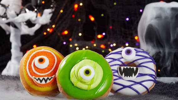 Krispy Kreme debuts new Halloween-themed doughnuts