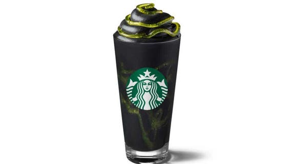 Starbucks' Halloween-themed 'Phantom Frappuccino' makes debut … just not in US