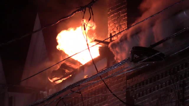 Row home explosion in Allentown sparks fire that spreads to 9 other homes