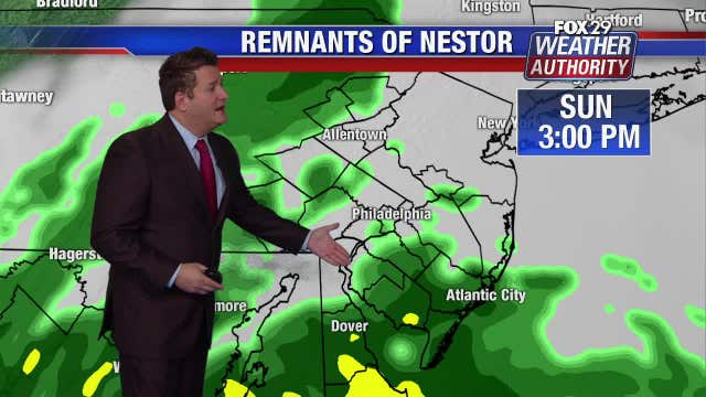 Weather Authority: Rainy Sunday slated for Philadelphia