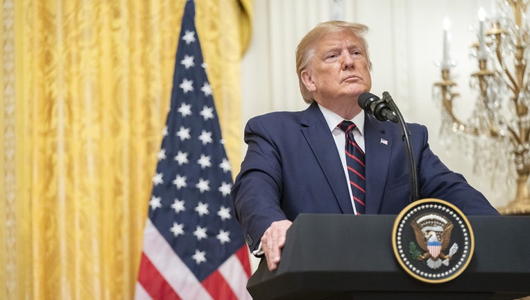 President Donald J. Trump participates in a joint press conference with Finnish President Sauli Niinistö Wednesday, Oct. 2, 2019, in the East Room of the White House. (Official White House Photo by Shealah Craighead)