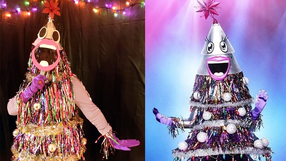 Family dazzles in elaborate, hand-made 'The Masked Singer' costumes for Halloween | FOX 29 News ...