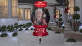 Giant inflatable ‘Christmas Vacation’ snow globe plays scenes from the iconic movie on your lawn