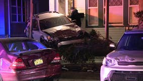 Police: Car that crashed into parked cars in NJ was fleeing from officers