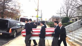 Dozens of people attend funeral for Air Force veteran with no family