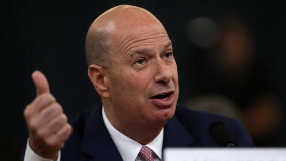 ‘Everyone was in the loop’: Gordon Sondland testifies in Trump impeachment hearings on Ukraine dealings