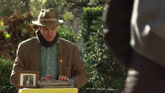 Philadelphia street poet has a way with words