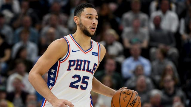 Simmons suffers shoulder injury as Sixers fall to Jazz 106-104