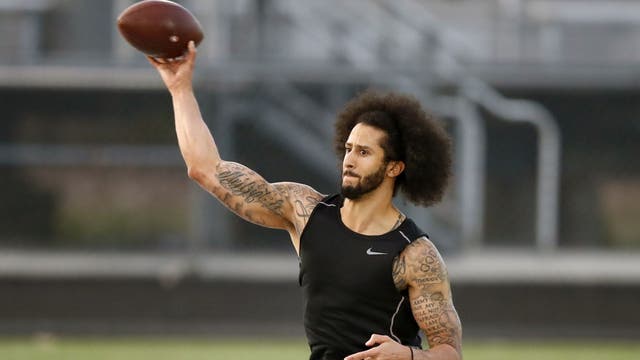 NFL, Kaepernick still at odds over failed workout
