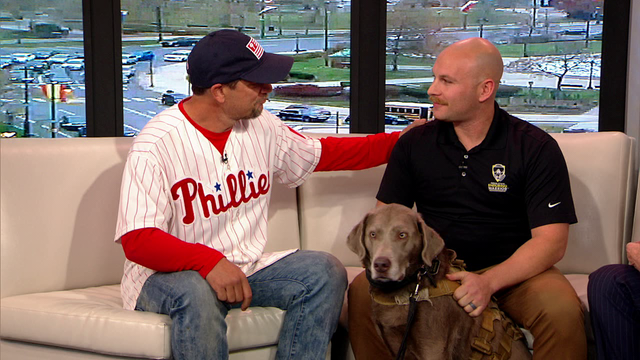 Military veteran credits service dog with saving his life after suicide attempt