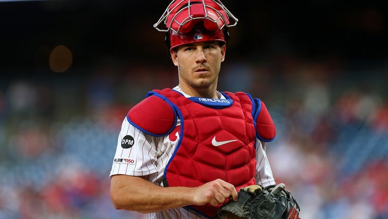 Phillies catcher J.T. Realmuto's three pillars of throwing out