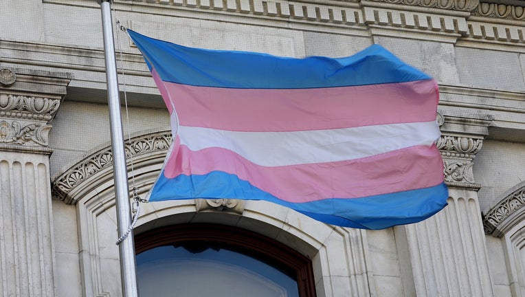 Trans pride flag