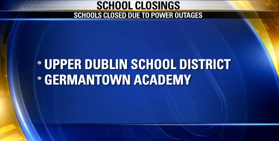 Power Outages Force Area School Closures Friday