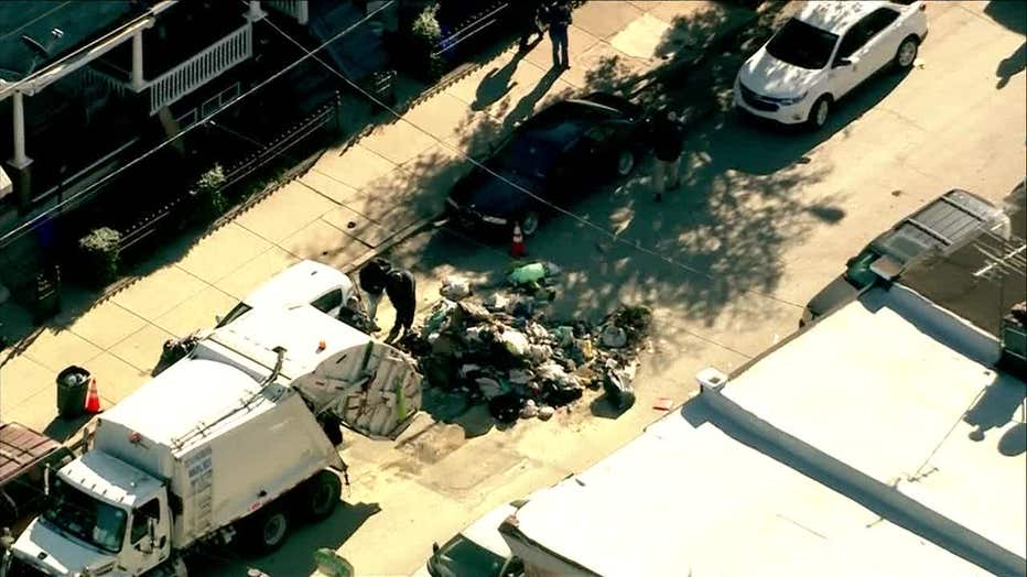 Oxygen Tank Explodes In Garbage Truck, Injures Worker