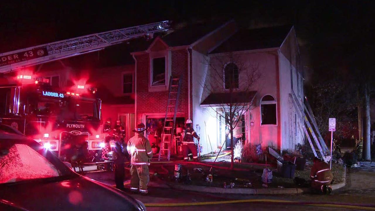 2 People Injured In Montgomery County House Fire | FOX 29 Philadelphia