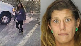 Pennsylvania woman who lit motor home on fire while wearing 'Act Crazy' shirt arrested, police say