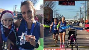 Guinness Book of World Records half-marathon time bested by mom -- and her 10-month-old daughter