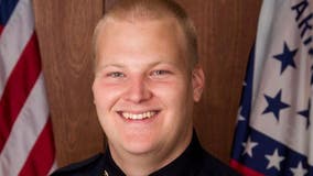 Officials: Slain Arkansas police officer 'ambushed' in patrol vehicle