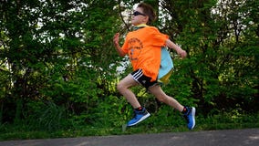 Boy, 9, runs 120 miles and raises more than $65K for children with cancer