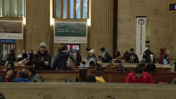 Winter weather on the minds of travelers in Philadelphia and Allentown