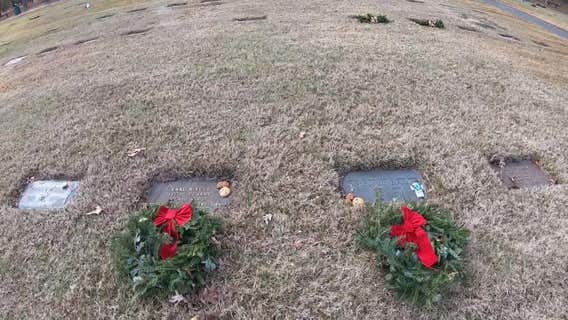 Mystery visitor leaves cookies, thoughtful cards at grave site every Christmas