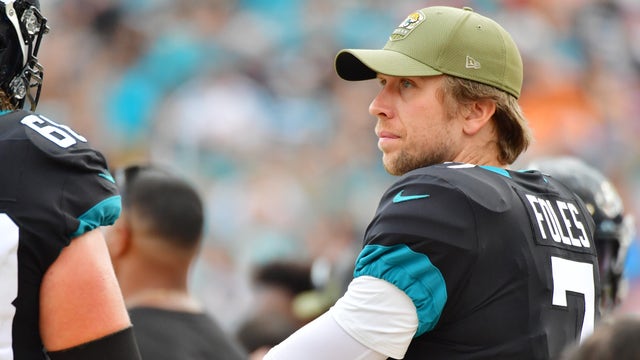 Foles benched as Jaguars switch back to rookie Minshew as starter amid 4-game skid