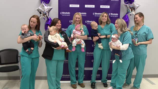 Baby boom happening among nurses at Einstein Medical Center