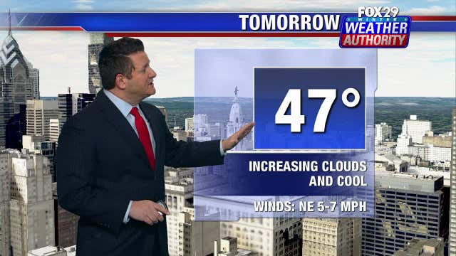 Weather Authority: Cool, cloudy Thursday ahead for Philadelphia, surrounding areas
