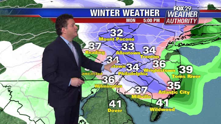 Weather Authority: Winter Storm Warning issued for Bucks, Montgomery ...