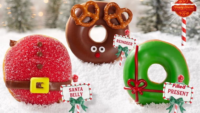 Krispy Kreme's new Holiday Doughnut Collection