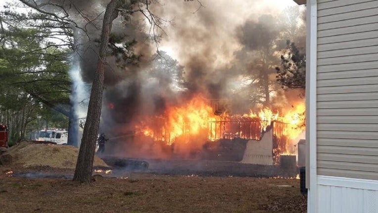 Manchester, New Jersey house fire