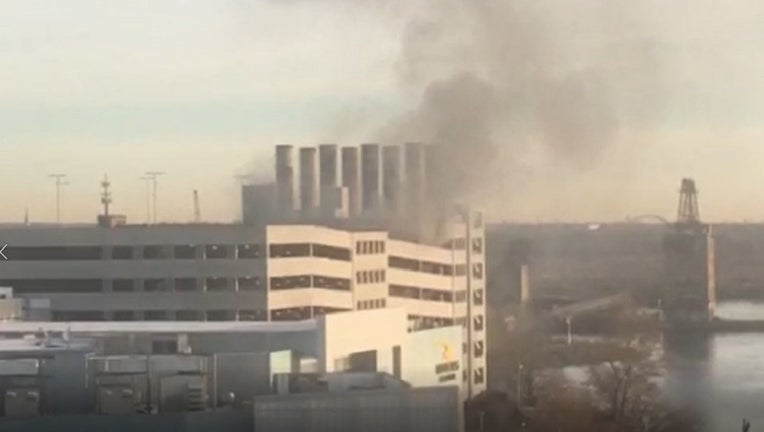 Rivers Casino car fire