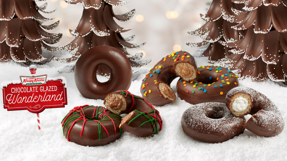 Krispy Kreme's new Holiday Doughnut Collection