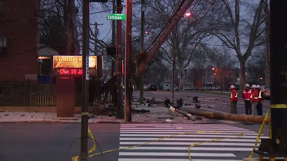 Cottman Avenue crash