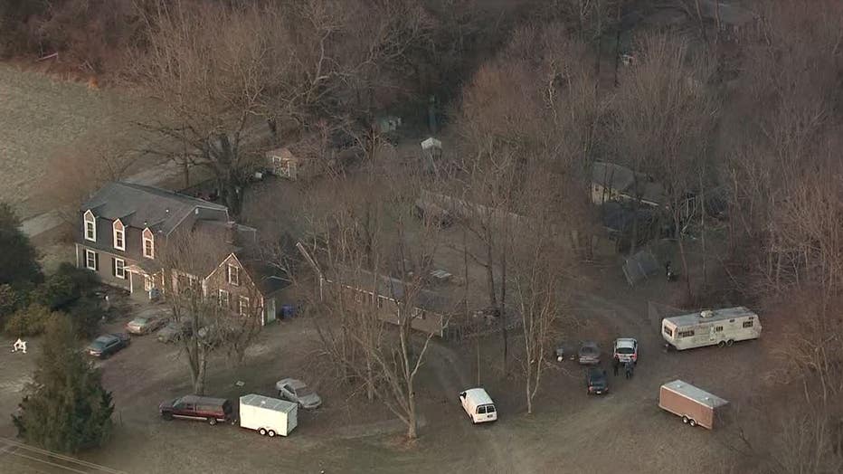Dogs seized from Donna Roberts' Oakshade Road property in Shamong Township