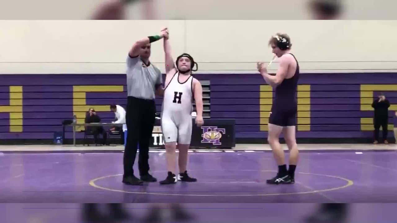 Colorado teen wrestler with Down syndrome wins match on birthday
