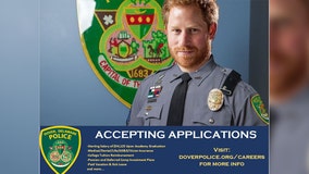 ‘Royal opportunity’: Delaware police department uses royal family woes as recruiting tool