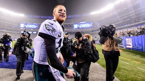 Wentz to make postseason debut vs. Seahawks with depleted supporting cast