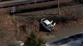 1 hospitalized after SEPTA train collides with car in Wyncote