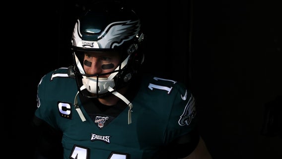 'All in God's plan': Wentz speaks after head injury, Eagles playoff loss