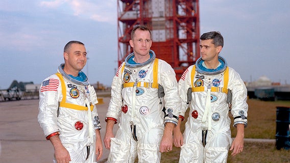 Apollo 1's crew: A Mercury astronaut, spacewalker and rookie