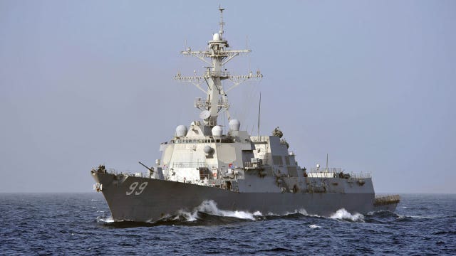 US warship ‘aggressively approached’ by Russian Navy vessel in Arabian Sea, video shows