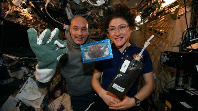 First space-baked cookies took 2 hours in experimental oven aboard ISS