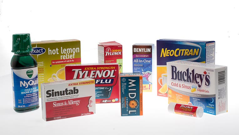 FILE ART - Acetaminophen products (Keith Beaty/Toronto Star via Getty Images)