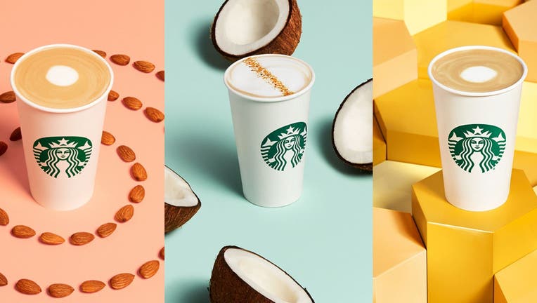Starbucks new dairy alternatives