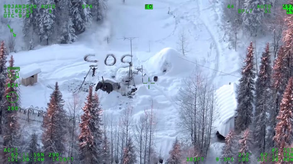 Tyson Steele rescued by Alaska State Troopers