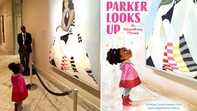 'Parker Looks Up': Book captures viral moment with Michelle Obama portrait