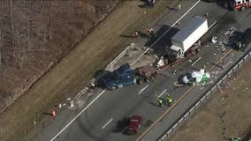 I-95 southbound in Newark reopened after tractor-trailer crash, hazmat situation