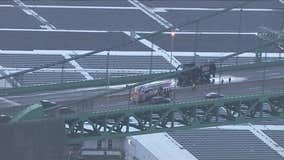 All lanes reopened on Walt Whitman Bridge after truck fire