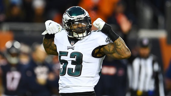 Eagles part ways with veteran linebacker Nigel Bradham